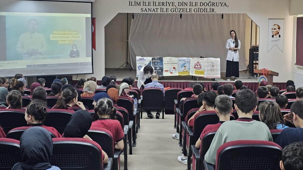 Toplum Sağlığı Merkezi Tarafından Öğrencilerimize Eğitim Verildi